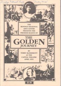 Programme - THEATRES COLLECTION: THE GOLDEN JOURNEY AT THE CAPITAL THEATRE
