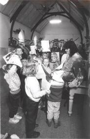 Photograph - PHOTOGRAPH. STUDENTS AND TEACHER