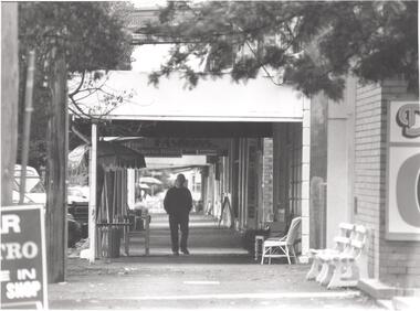 Photograph - PHOTOGRAPH. ELMORE. SHOPPING AREA, 1993