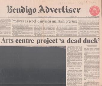Newspaper - THEATRES COLLECTION: CAPITAL THEATRE