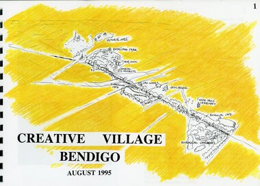 Book - MERLE HALL COLLECTION: ROSALIND PARK CREATIVE VILLAGE BENDIGO PROJECT BOOK, 1995