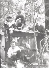 Photograph - BENDIGO ADVERTISER COLLECTION: WITH CUBBY HOUSE IN PINE PLANTATION