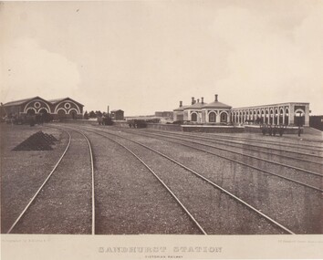Photograph - RAILWAY COLLECTION: SANDHURST (BENDIGO) RAILWAY STATION, Unknown
