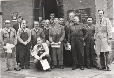 Photograph - RAILWAY COLLECTION: VARIOUS STAFF RELATED PHOTOGRAOHS