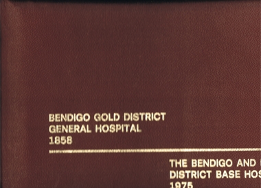 Book - BENDIGO GOLD DISTRICT HOSPITAL PHOTO ALBUM