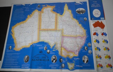 Map - CENTENARY OF FEDERATION MAP OF AUSTRALIA