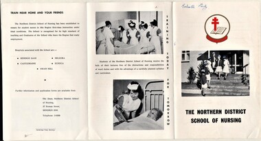 Document - AULSEBROOK COLLECTION: THE NORTHERN DISTRICT SCHOOL OF NURSING ADVERTISEMENT LEAFLET