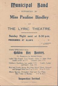 Programme - THEATRES COLLECTION: LYRIC THEATRE PROGRAMMES