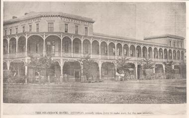 Photograph - PHOTOGRAPH. SHAMROCK HOTEL, BENDIGO