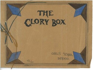 Booklet - THE GLORY BOX GIRLS' SCHOOL BENDIGO, 1931