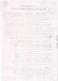 Document - KANGAROO FLAT GOLD MINE COLLECTION: AGREEMENT BENDIGO MINING NL AND SEWERAGE AUTHORITY