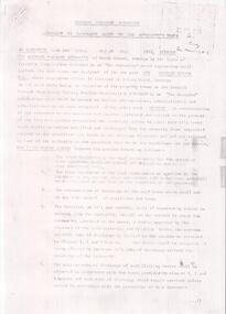 Document - KANGAROO FLAT GOLD MINE COLLECTION: AGREEMENT BENDIGO MINING NL AND SEWERAGE AUTHORITY
