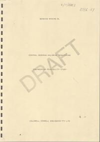 Document - KANGAROO FLAT GOLD MINE COLLECTION: ENGINEERING FEASIBILITY STUDY CENTRAL DEBORAH GOLD MINE DEWATERING