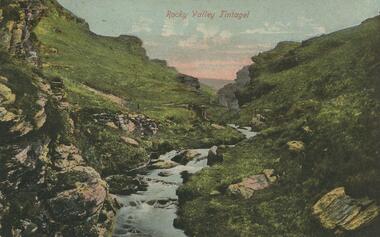 Postcard - POSTCARD. PICTURESQUE ROCKY VALLEY TINTAGEL