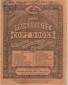 Book - PROGRESSIVE COPY BOOK  (AGNES MILES), 1890s