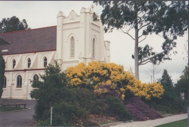 Photograph - EDITH LUNN COLELECTION: SAINT ANREWS PRESBYTERIAN CHURCH, MEYERS STREET, BENDIGO, 1996