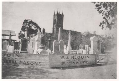 Photograph - BENDIGO CEMETERIES COLLECTION: W 7 R QUIN FUNERAL MASONS