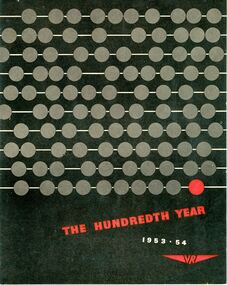 Document - VICTORIAN RAIL BOOKLET 'THE HUNDREDTH YEAR' 1953-54, 1953