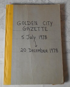 Newspaper - GOLDEN CITY GAZETTE, 1978-1978