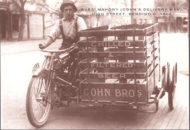Postcard - POSTCARD. 'BUBS MAHONY COHNS DELIVERY MAN