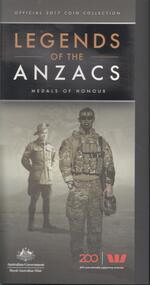 Coin - RAY SMITH COLLECTION: LEGENDS OF THE ANZAC COIN COLLECTION