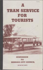 Book - A TRAM SERVICE FOR TOURISTS, 1971