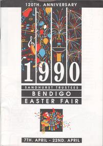Book - BENDIGO EASTER FAIR COLLECTION: OFFICIAL PROGRAM 1990, 1984