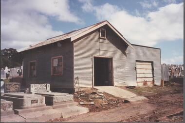 Photograph - BENDIGO CEMETERIES COLLECTION: WORKSHOP AT THE CEMETERY