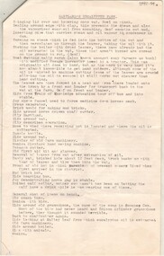 Document - AULSEBROOK COLLECTION: SCRIPT FOR REEL FOR HARTLAND'S EUCALYPTUS FARM AND BROCHURE