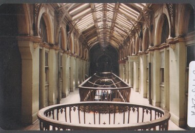 Photograph - ESTELLE HEWSTON COLLECTION: TWO PHOTGRAPHS OF BENDIGO STOCK EXCHANGE PALL MALL, August/September 1987