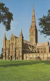 Postcard - POSTCARD. SALISBURY CATHEDRAL