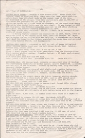 Document - BENDIGO HISTORICAL SOCIETY: SELF TOUR OF THE GOLDFIELDS PAGES 3,4,5, Unknown