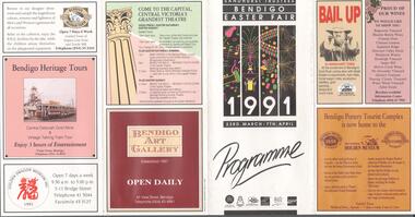 Document - BENDIGO EASTER FAIR COLLECTION: OFFICIAL PROGRAM 1991
