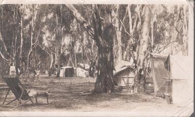 Photograph - LAWRENCE EDWARD HOUSTON COLLECTION: TENT CITY