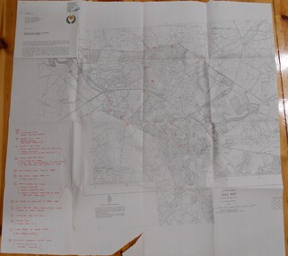 Map - BENDIGO HISTORICAL SOCIETY COLLECTION: EAGLEHAWK MINE MAP