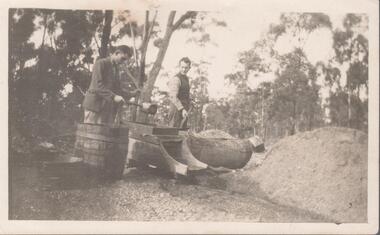 Photograph - LAWRENCE EDWARD HOUSTON COLLECTION: PHOTO OF LAWRENCE IN THE BUSH
