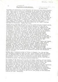 Document - PETER ELLIS COLLECTION: SUBMISSION BY THE BENDIGO FIELD NATURALIST CLUB FOR THE PRESERVATION OF THE WHIPSTICK THE HISTORY OF THE WHIPSTICK 1989, 1989