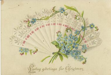 Postcard - POSTCARD LOVING GREETINGS FOR CHRISTMAS