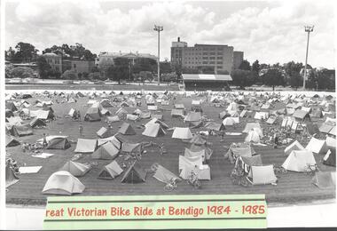 Photograph - BENDIGO BIKE RIDE COLLECTION: GREAT BIKE RIDE 1984/85