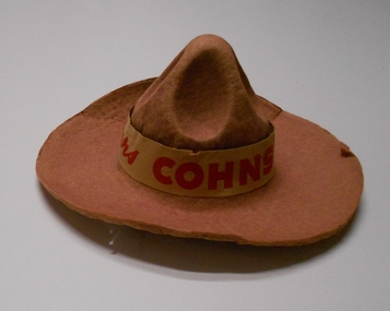 Memorabilia - COHN BROTHERS COLLECTION: COBBERS HAT, 1960-1970