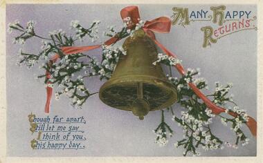 Postcard - POSTCARD. MANY HAPPY RETURNS, 1913