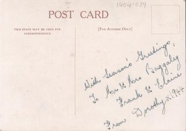 Postcard - POST CARD A VERY HAPPY CHRISTMAS