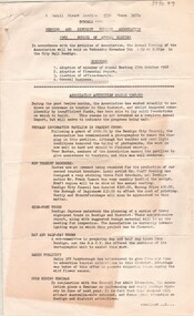 Document - AULSEBROOK COLLETION: BENDIGO AND DISTRICT TOURIST ASSOCIATION ANNUAL MEETING NOTICE 1969, 1969