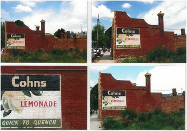 Photograph - COHN BROTHERS COLLECTION: SIGN ON BUILDING, 2000s