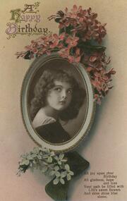 Postcard - POSTCARD. A HAPPY BIRTHDAY