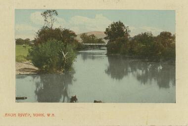 Postcard - POSTCARD WITH PHOTO OF AVON RIVER, YORK W. A, 1912