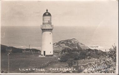 Postcard - LIGHT HOUSE CAPE SCHANCK, 22/1/19