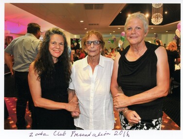 Photograph - VAL CAMPBELL COLLECTION: PHOTOGRAPH OF ZONTA CLUB PRESENTATION 2016, 2016