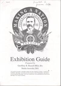 Book - MAKING A NATION - EXHIBITION GUIDE, 1901
