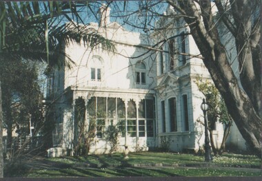 Photograph - ESTELLE HOUSTON COLLECTION: THREE PHOTOS OF HUNTER HOUSE (FORMERLY GREYSTANES) QUEEN STREET, BENDIGO, August 1995